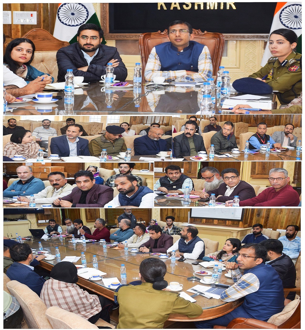 'Div Com Kashmir Reviews Arrangements for UT Foundation Day, Run for Unity on October 31  ,  Departments Directed to Ensure Coordinated Arrangements for Celebrations at SKICC'