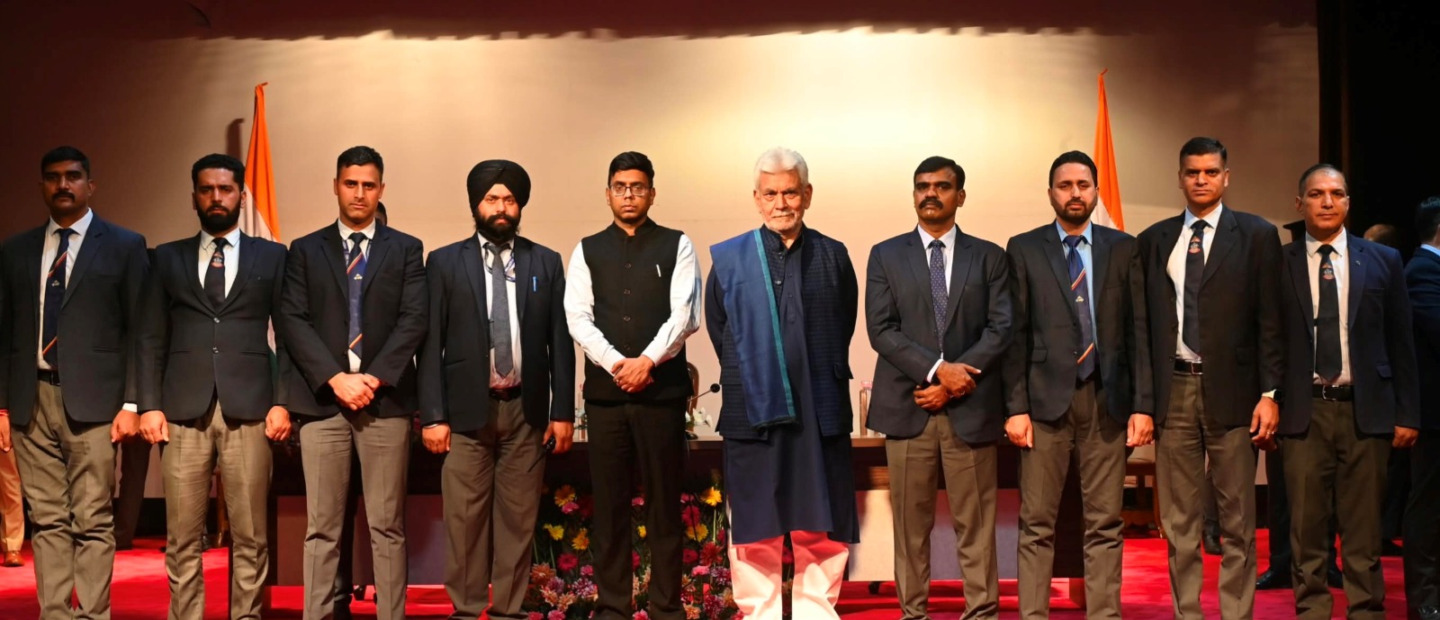 'Lieutenant Governor Felicitates SSF Personnel for Exemplary Security Management During Drug-Free Jammu Kashmir Campaign'