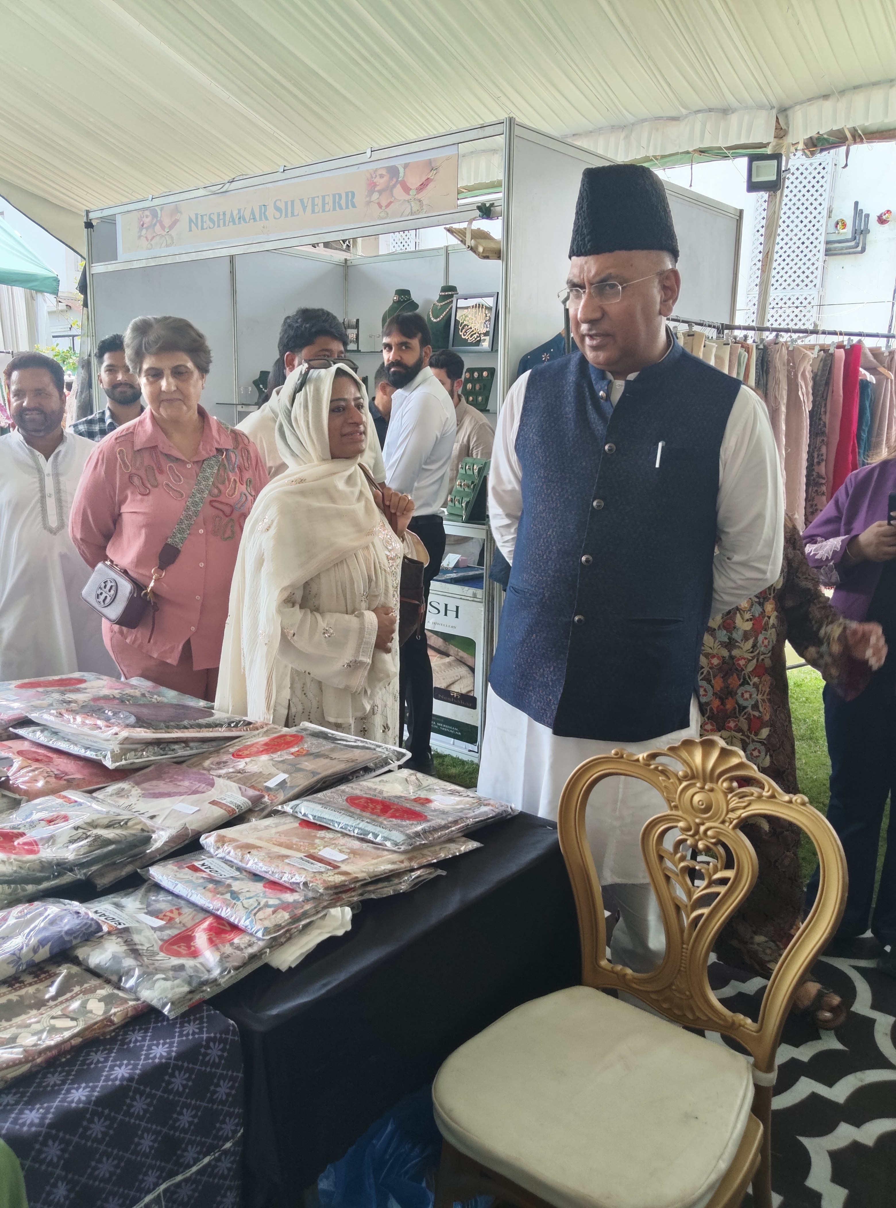 'MP Rajya Sabha  Khatana Advocates Entrepreneurship During Visit to 