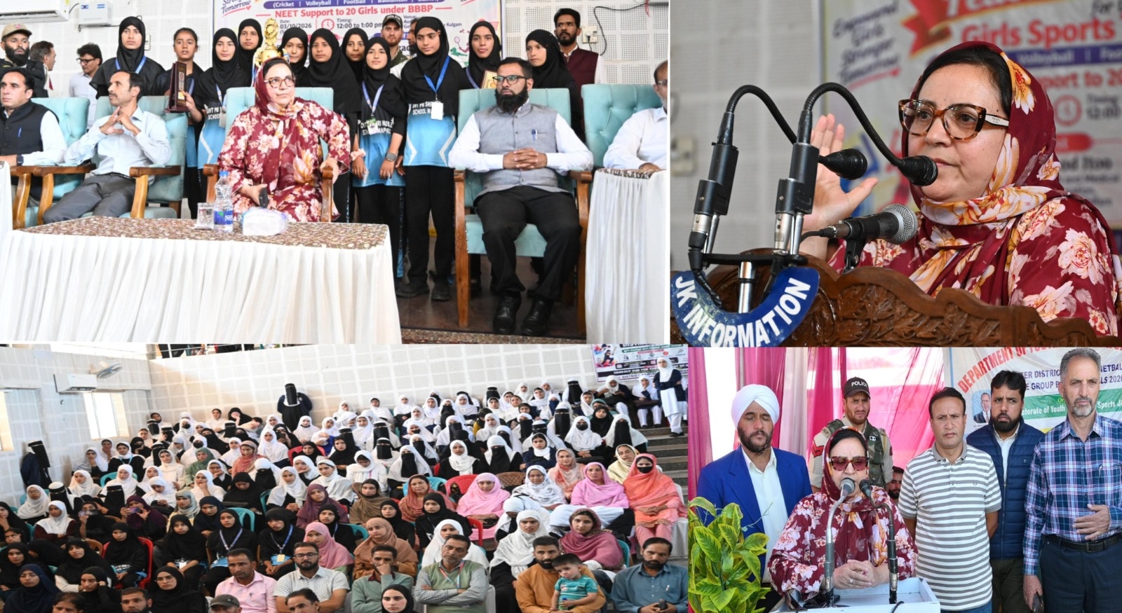 'Sakeena Itoo Calls for Greater Opportunities for Girls Through Education and Sports'