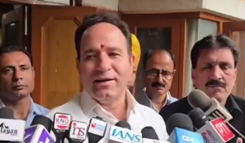 'LoP Sunil Sharma Accuses Opposition of Misleading Youth, Announces BJP Protests Across J&K'