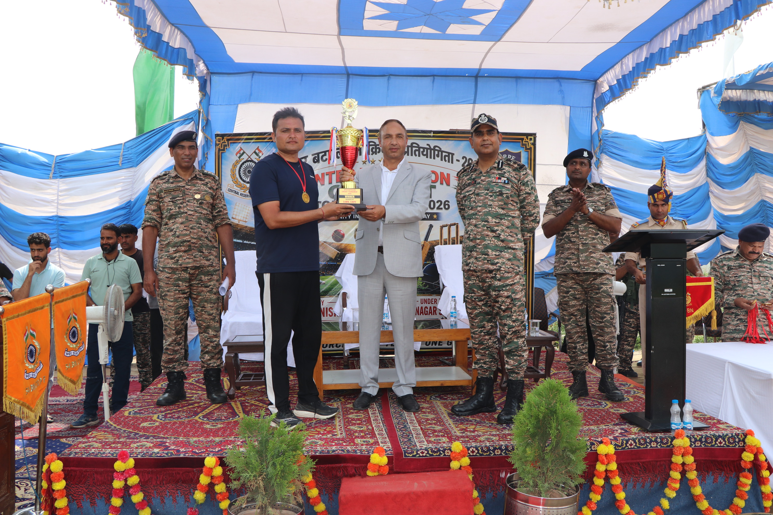 'GC Srinagar Clinch Inter-Battalion Cricket Tournament Title'