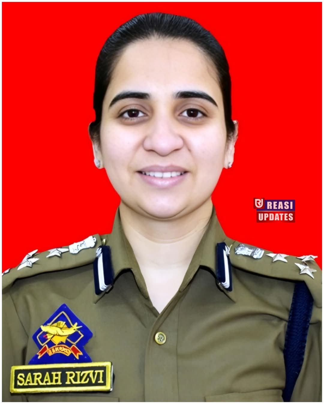 'Sarah Rizvi IPS is New DIG Udhampur-Reasi Range'